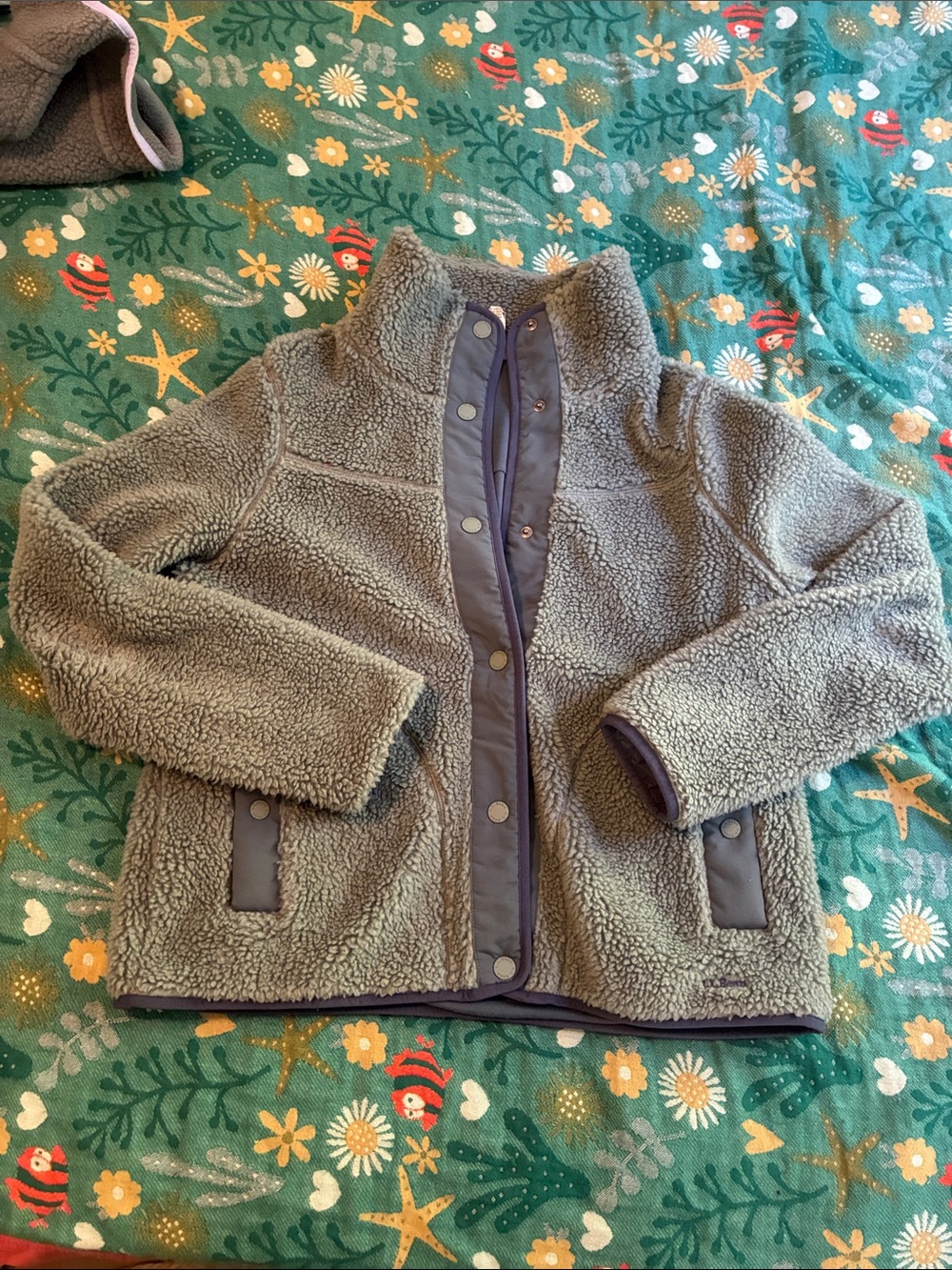 LL Bean Deep Pile Fleece